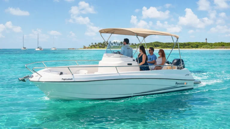 Location de bateau Cap Camarat 6.5 CC au départ de Saint-François pour une excursion vers Petite-Terre et La Désirade en Guadeloupe