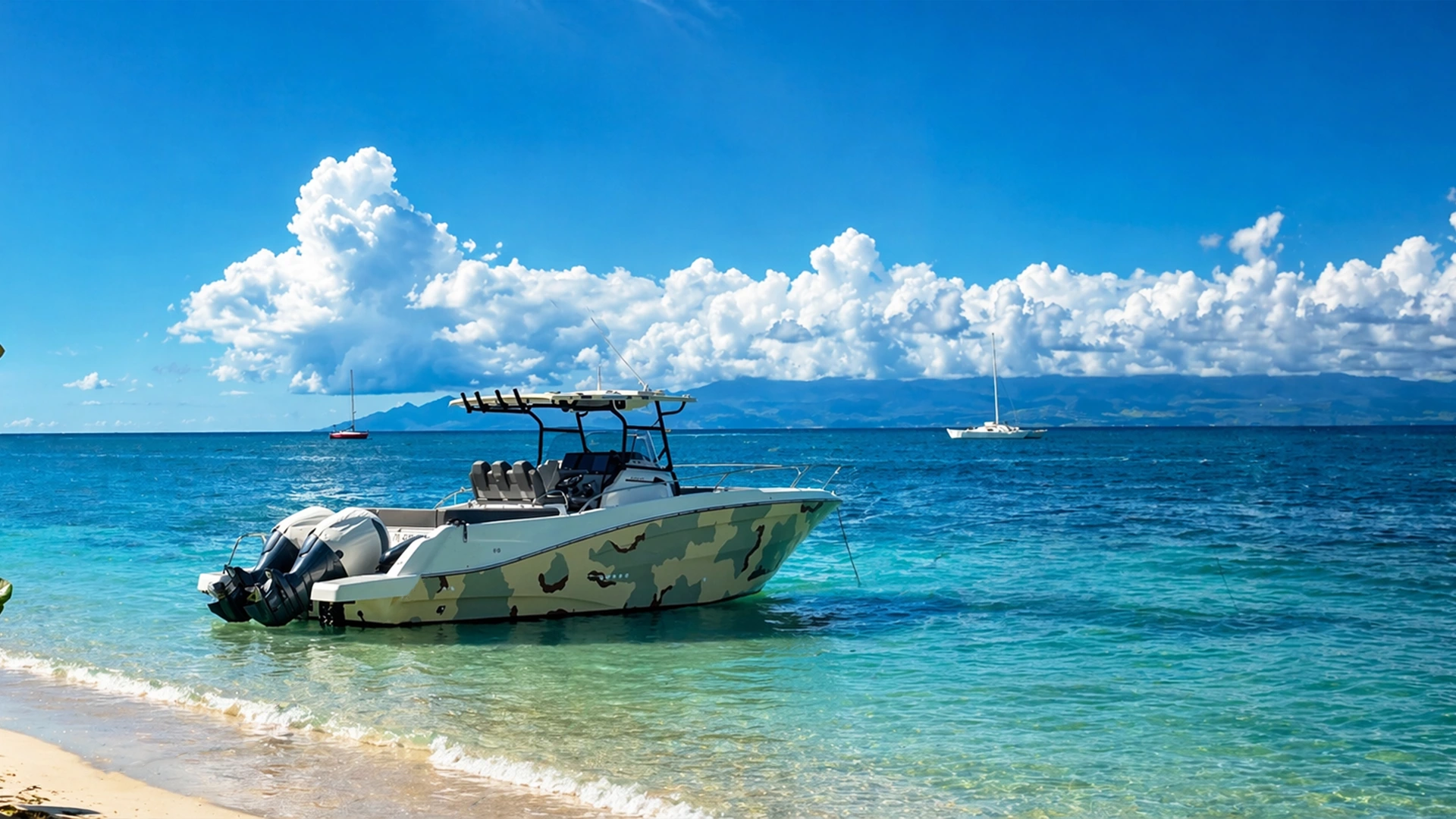 Cap Camarat 9.00 cc : Excursion privatisée ou location de bateau à Saint-François en Guadeloupe