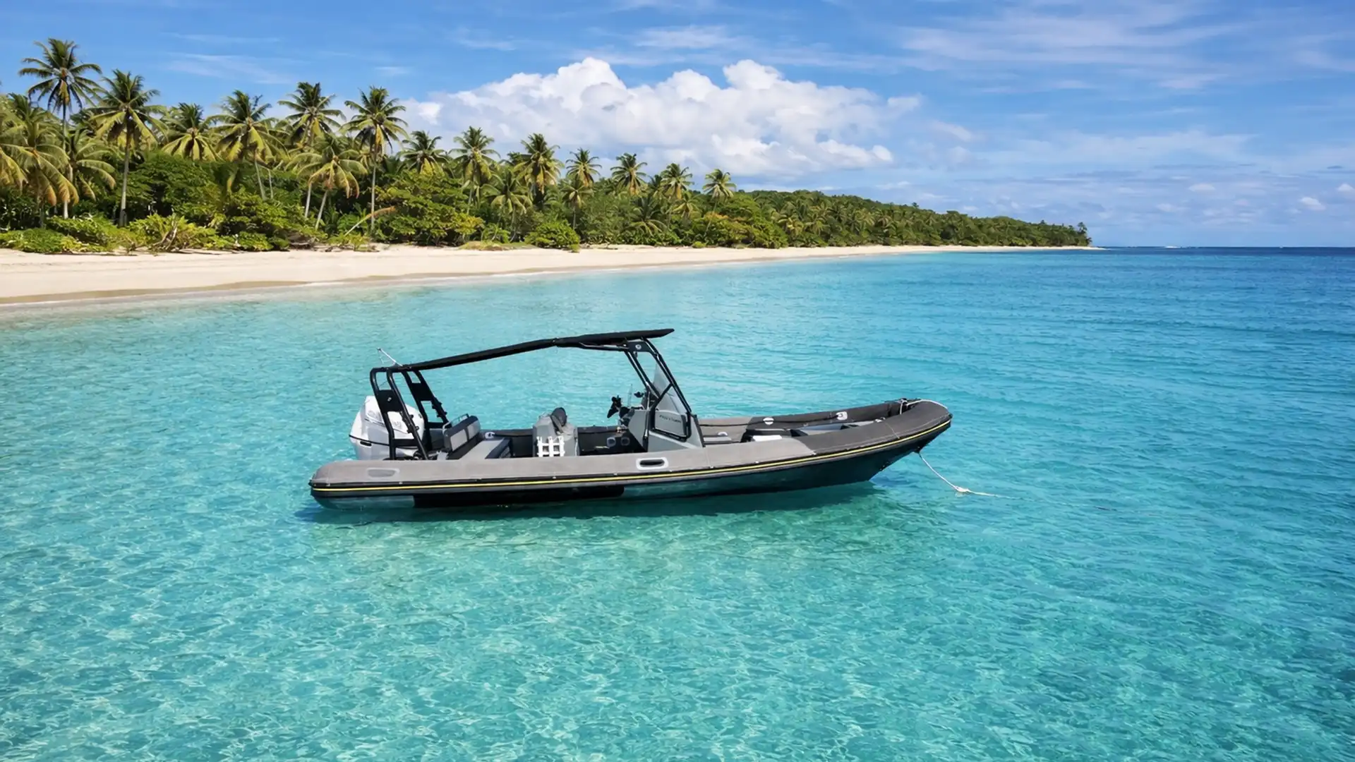 Location de bateau moteur à Saint-François en Guadeloupe pour excursion privatisée vers Petite-Terre, Marie-Galante et La Désirade