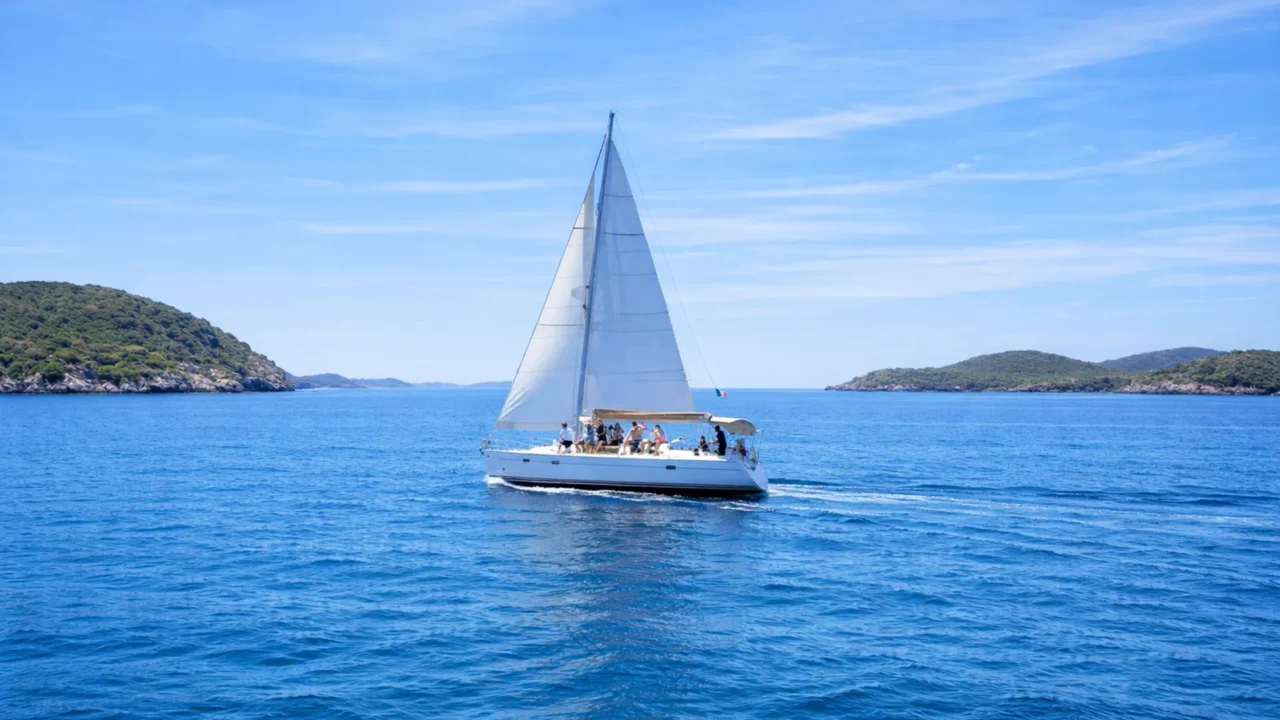 Croisière aux Saintes en voilier au départ de Rivière-Sens en Guadeloupe, excursion en mer vers l’archipel des Saintes